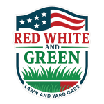 Red White and Green Lawn and Yard Care